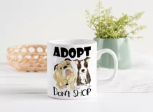 Animal Adoption Sublimation | Puppies to Adopt | Dog Lovers Product Image 2