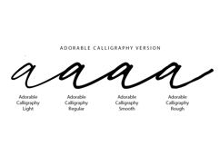Adorable Calligraphy Product Image 2