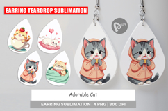 Earring Adorable Cat Product Image 1