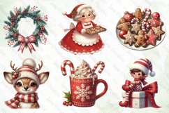Adorable Christmas Sublimation Clipart Product Image 6