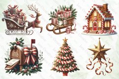 Adorable Christmas Sublimation Clipart Product Image 4