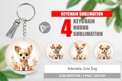 Keychain Adorable Cute Dog Product Image 1
