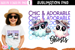  Adorable Ghosts Fashion Sublimation
