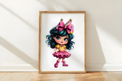 Adorable Girl Bow Clipart Product Image 3