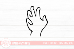 Adorable Hand Gestures SVG Cut File Product Image 1