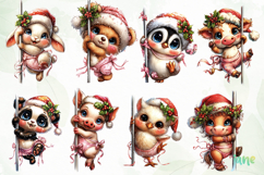 Adorable Holiday Animal Pole Dance Product Image 8