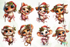 Adorable Holiday Animal Pole Dance Product Image 2
