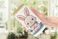Adorable Kawaii Bunny Glass Can Wraps Product Image 2