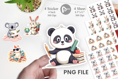 Adorable School Summer Sticker Product Image 1