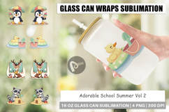 Glass Can Adorable School Summer Product Image 1