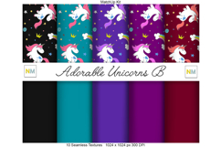 Adorable Unicorns B Seamless Textures Product Image 1