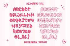 Adore Love | Chubby Valentine Decorative Webfont Product Image 4