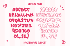 Adore Love | Chubby Valentine Decorative Webfont Product Image 5
