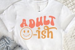Adult Ish SVG, Sarcastic SVG Design Product Image 2