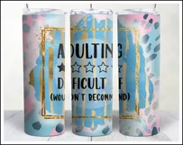 Funny Mom Life Tumbler Wraps Sarcastic Tumbler Sublimation Product Image 10