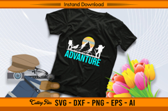 Adventure Hiking SVG Mountain Explorer Design Product Image 2