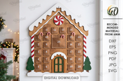 Advent Calendar Bases Bundle Laser Cut. Christmas SVG Product Image 9