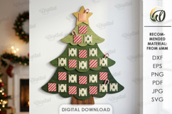 Advent Calendar Bases Bundle Laser Cut. Christmas SVG Product Image 11