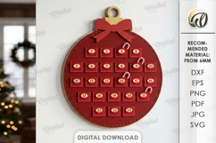 Advent Calendar Bases Bundle Laser Cut. Christmas SVG Product Image 12