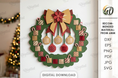 Advent Calendar Bases Bundle Laser Cut. Christmas SVG Product Image 13