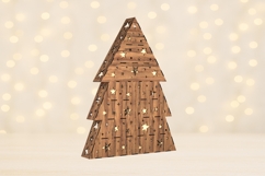 Christmas Advent Calendar Tree - Laser Cut House Countdown Product Image 9
