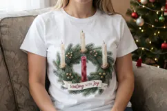 Advent Candle Countdown & Faith Notes Sublimation Product Image 2