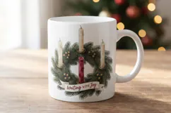 Advent Candle Countdown & Faith Notes Sublimation Product Image 8