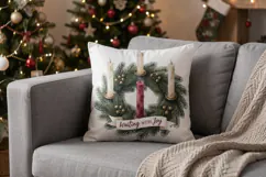 Advent Candle Countdown & Faith Notes Sublimation Product Image 10