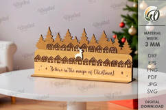 Advent Christmas Calendars Bundle Lasercut. Countdown SVG Product Image 13