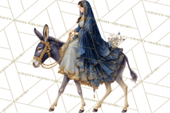 Nativity PNG Clipart, Advent Journey Characters Product Image 2