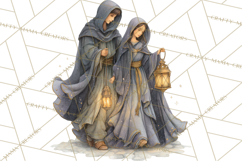 Nativity PNG Clipart, Advent Journey Characters Product Image 4