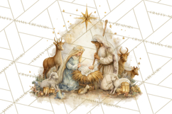 Nativity PNG Clipart, Advent Journey Characters Product Image 5