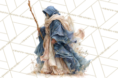 Nativity PNG Clipart, Advent Journey Characters Product Image 5