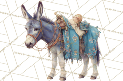 Nativity PNG Clipart, Advent Journey Characters Product Image 3