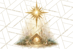 Nativity PNG Clipart, Advent Journey Characters Product Image 2