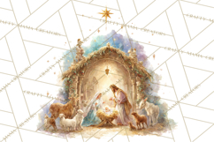 Nativity PNG Clipart, Advent Journey Characters Product Image 3