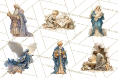 Nativity PNG Clipart, Advent Journey Characters Product Image 2