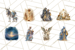 Nativity PNG Clipart, Advent Journey Characters Product Image 4