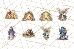 Nativity PNG Clipart, Advent Journey Characters Product Image 8