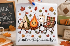 Adventure Awaits Camping Friends PNG Product Image 2