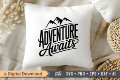 Camping SVG Bundle | Outdoor Designs | Adventure SVG Product Image 21