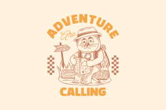 Vintage Summer Camping Cat T-shirt Design Bundle Product Image 3