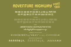 Adventure Highway Nature Inspired Retro Font Product Image 27