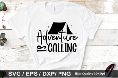 Adventure is calling SVG - Camping Design Product Image 1