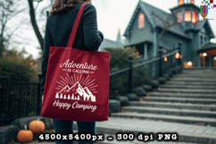 Adventure Is Calling PNG Happy Camping Outdoor Design