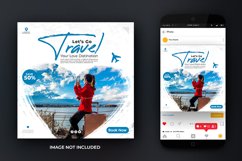 Adventure Travel Love Dream the World Instagram Post Design Product Image 2