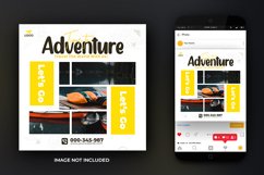 Adventure Travel Tour Dream Destination Post Design Template Product Image 2