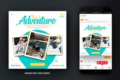Adventure Travel Tour Dream Destination Post Design Template Product Image 2