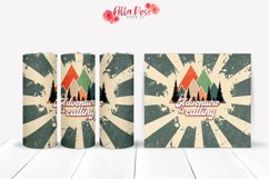 Adventure Awaits Vintage | 20oz Tumbler Sublimation Wrap Product Image 1