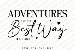 Adventures Are The Best Way To Learn SVG Design Product Image 1